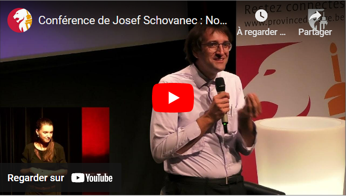 Vidéo YOUTUBE de la conférence de Josepf Schovanec « nos intelligences multiples, le bonheur d’être différent »